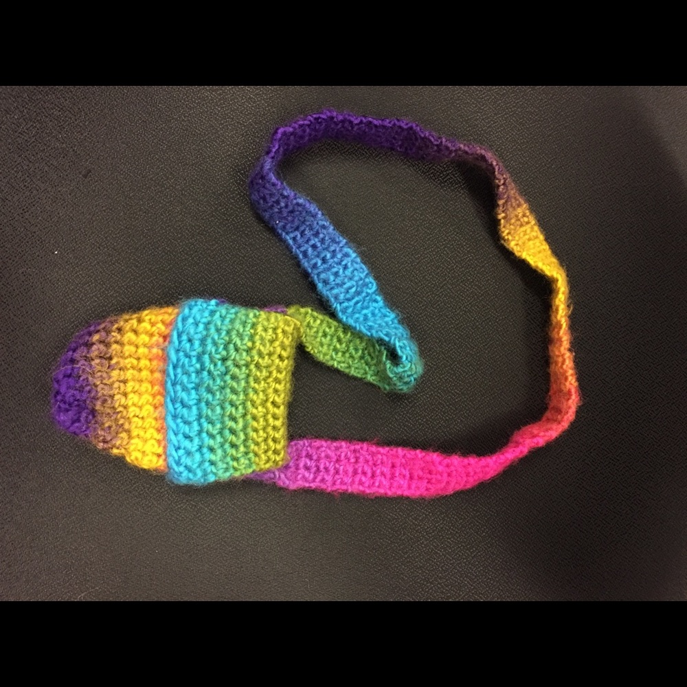 Kids Small Knitted Changes bag